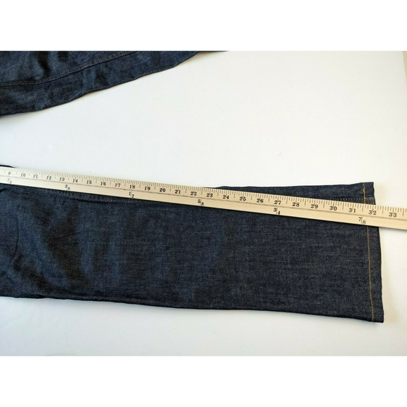 Everlane Women's Dark Wash High-Rise Straight Jean Size 27 Regular - Picture 8 of 8